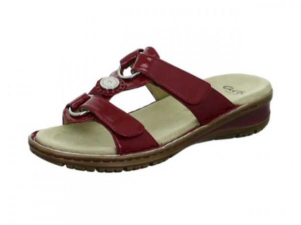 Ara Damen Pantolette Hawaii rot