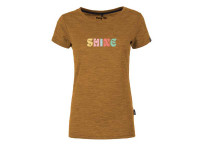 Pally Hi Damen Merino Shirt Shine Line braun Pally Hi Damen Merino Shirt Shine Line braun