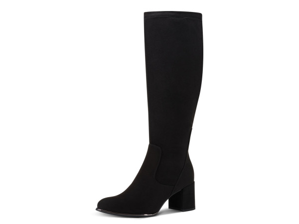 Marco Tozzi Damen Stiefel black/stretch