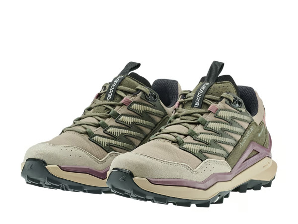 Lowa Damen Leichtwanderschuh Maddox Pro GTX Lo Ws desert/alt rosa
