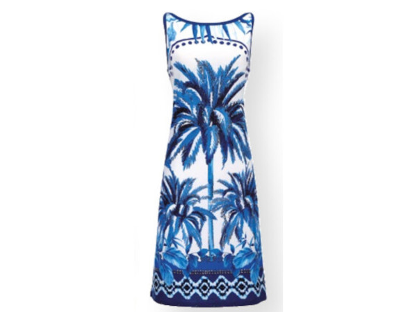 Sunflair Damen Badekleid blau