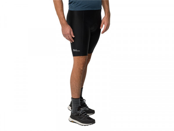 Jack Wolfskin Herren Radlshort Morobbia Padded schwarz
