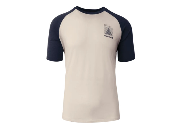 Martini Sportswear Herren Highventure Loom Shirt M offwhite/true navy