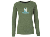 Pally Hi Damen Merino Langarm Shirt Hemisbear grün Pally Hi Damen Merino Langarm Shirt Hemisbear grün