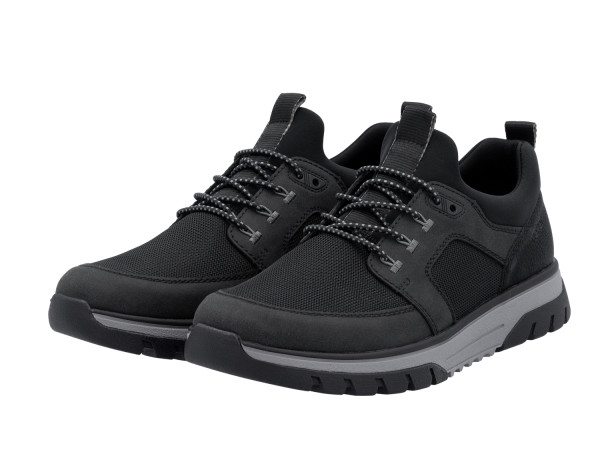 Rieker Herren Slipper schwarz