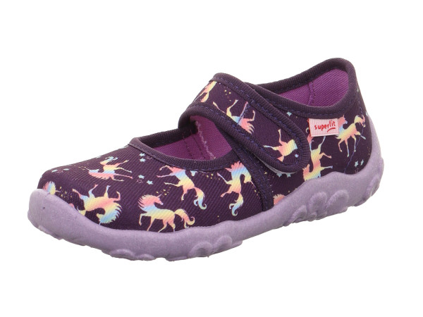 Superfit Kinder Hausschuh BONNY lila/textil