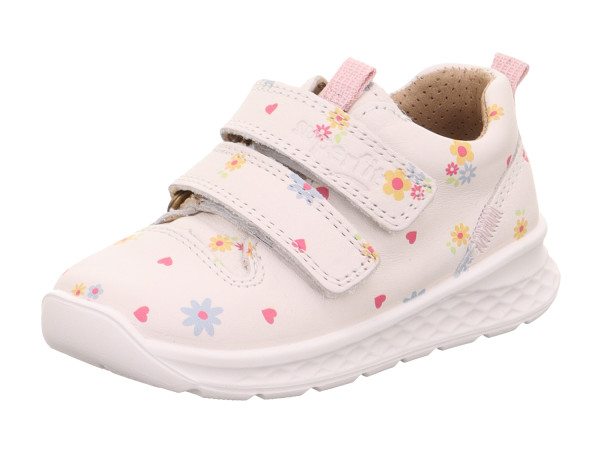 Superfit Mädchen Lauflernschuh Breeze weiss/rose