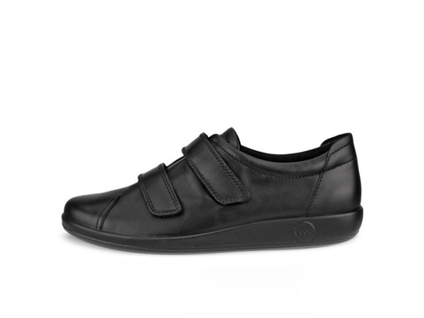 Ecco SOFT Damen Snaker schwarz