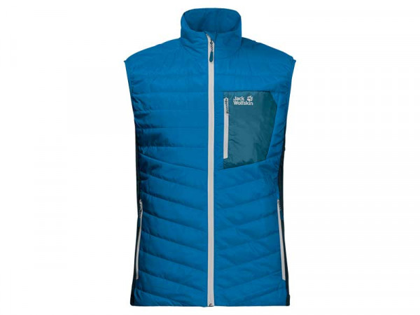 Jack Wolfskin Herren Weste Routeburn blau