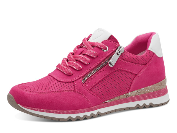 Marco Tozzi Damen Sneaker pink/combi
