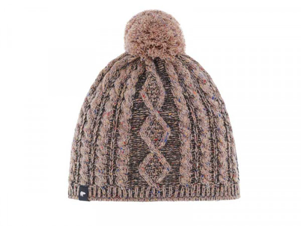 Eisbär Damen Mütze Jean Active Pompon rosa