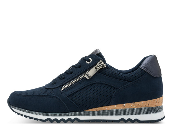 Marco Tozzi Damen Sneaker navy/comb