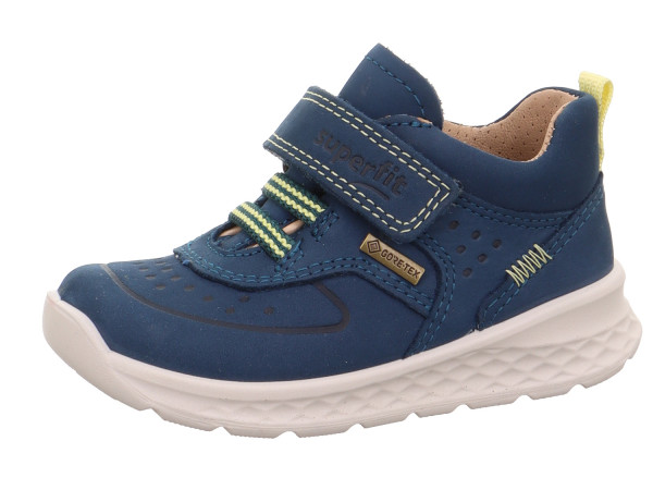 Superfit Buben Sneaker Breeze blau/Nubuk