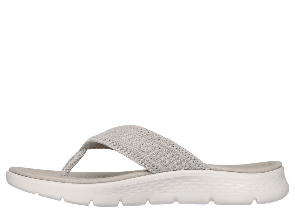 Skechers Damen Zehentrenner Go Walk Flex taupe