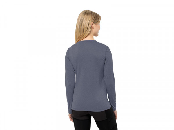 Jack Wolfskin Damen Funktionsshirt Sky Thermal grau