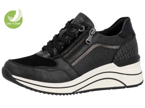 Remonte Damen Sneaker schwarz