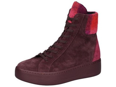 Waldlaeufer Damen Stiefelette NICKY bordo/rubiy