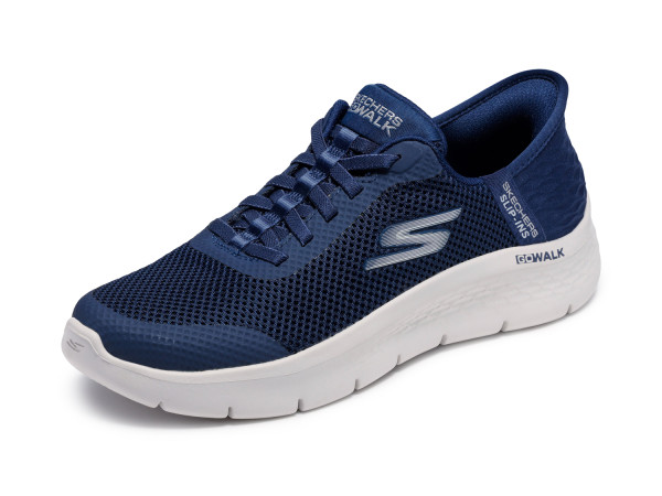 Skechers GO WALK FLEX Damen Sneaker Grand Entry blau