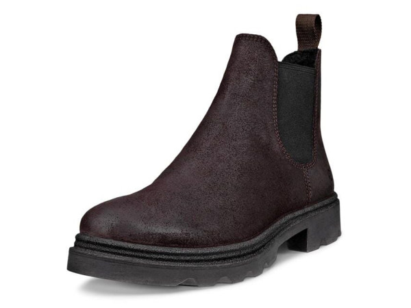 Ecco Damen Leder Chelsea Boots Garnet garnet