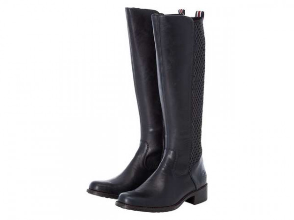 Rieker Damen Schaftstiefel Navy