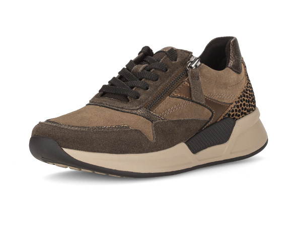 Gabor Damen Schnürschuh nut/brown/bronce RV Rollingsoft