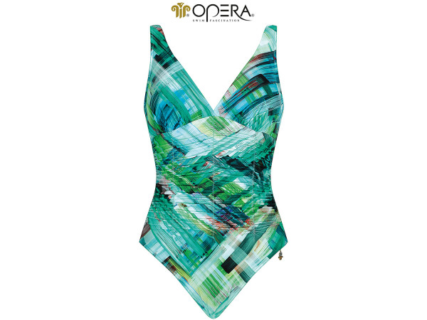 Opera Damen Badeanzug grün C-Cup