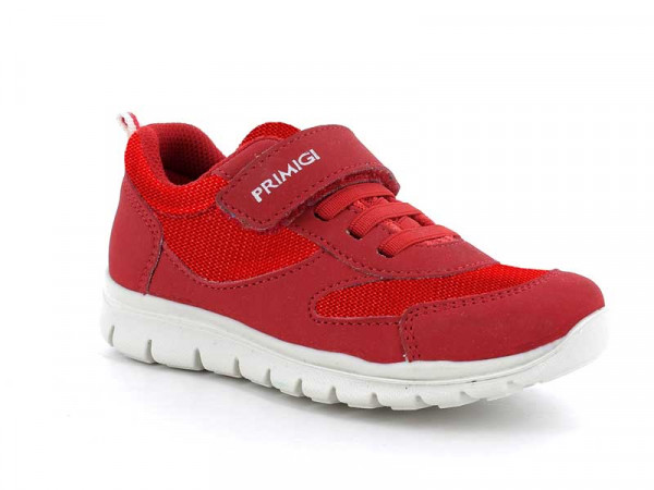 Primigi Mädchen Sneaker rot/Klett