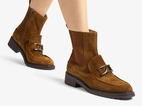 Unisa Chelsea Boots dunkelbraun