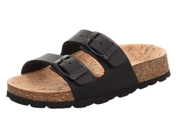 Superfit Kinder Bio-Pantolette schwarz