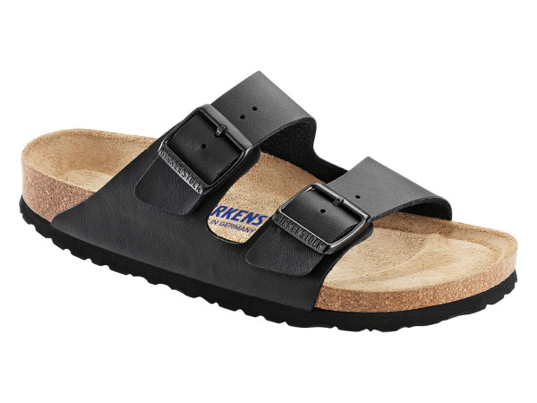 Birkenstock Damen Pantolette Arizona schwarz NF