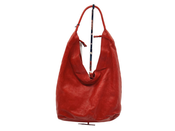 Taschendieb Damen Echt-Leder Handtasche Kaiserstrasse 19 burgundrausch