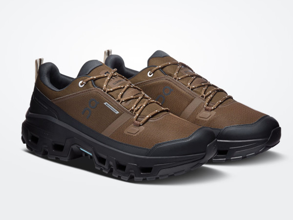 ON CLOUDROCK Low WP Herren Outdoorschuh earth/black