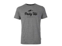 Pally Hi Herren Merino Shirt Classic Peak Logo grau Pally Hi Herren Merino Shirt Classic Peak Logo grau