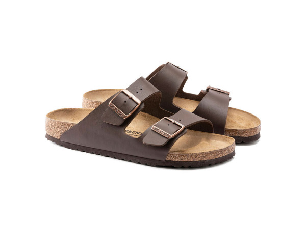 Birkenstock Damen und Herren Pantolette Arizona braun RF