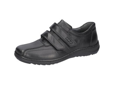 Waldläufer Herren Sneaker HERWIG schwarz/Klett