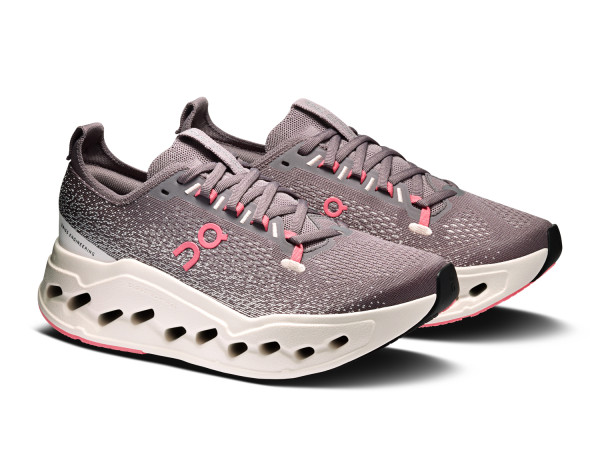 ON-Running Damen Laufschuh Cloudsurfer MAX pebble/oyster