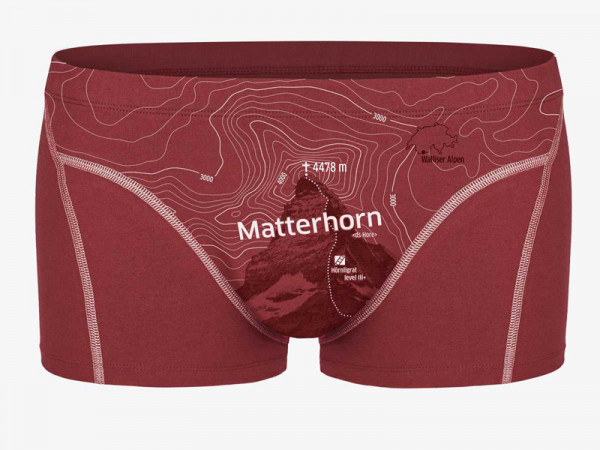 ESFE Herren Boxershort Matterhorn ziegelrot