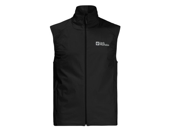 Jack Wolfskin Herren Softshell Weste Prelight black