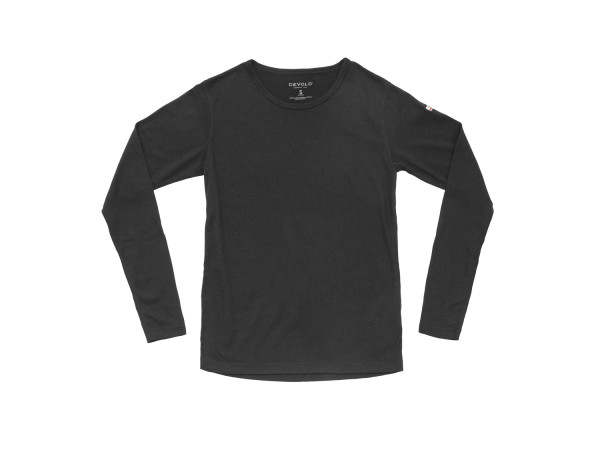 Devold BREEZE Plus Merino 200 Damen Langshirt black