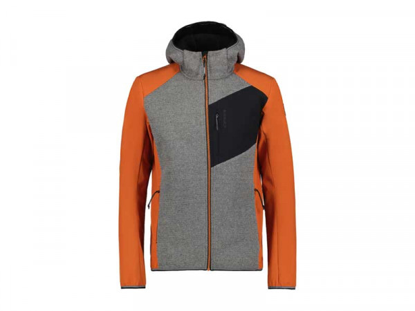 Icepeak Damen Softshell Jacke Danfort grau/orange