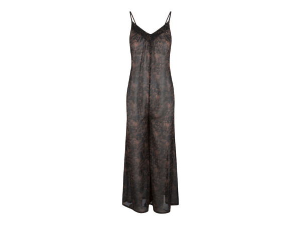 Linga Dore Damen Jumper black copper print