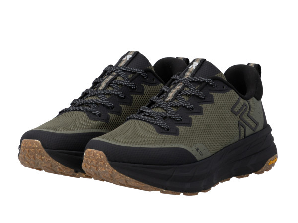 Rieker Herren Outdoor Schnürschuh negro/oliv
