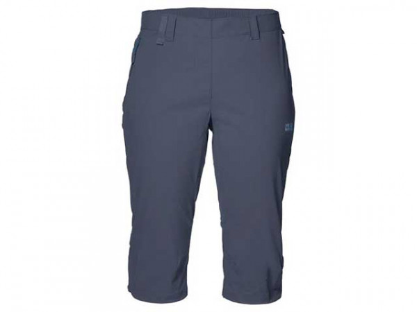 Jack Wolfskin Damen 3/4 Hose Activate Light blau