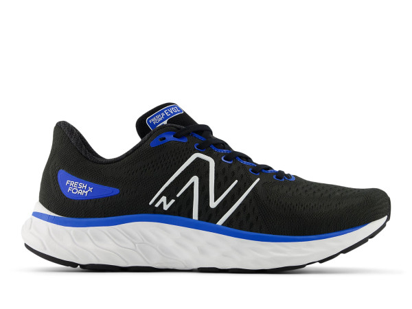 New Balance Herren Laufschuh Fresh Foam X EVOZ v3 black/blue oasis