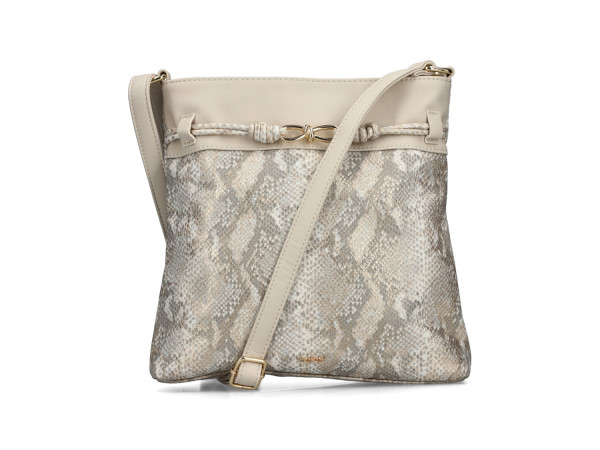 Rieker Damen Bag offwhite-gold