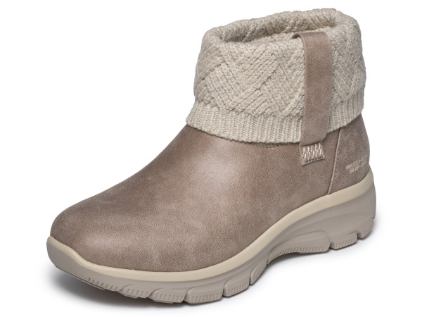 Skechers EASY BOING Damen Booti Cozy Weahter grau