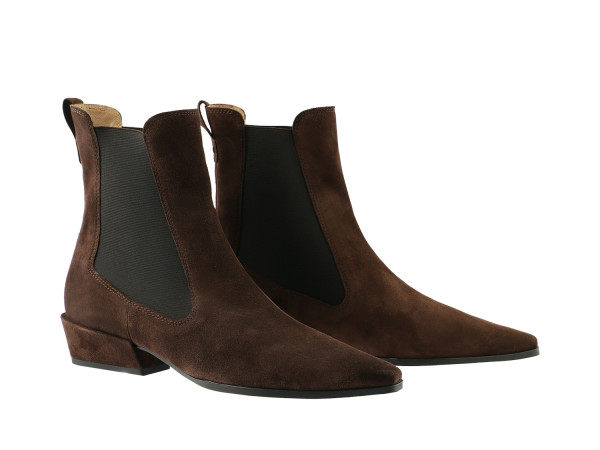 Högl Damen Stiefelette chocplum