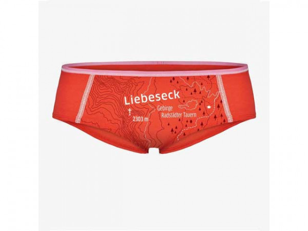 ESFE Damen Hipster Liebeseck rot