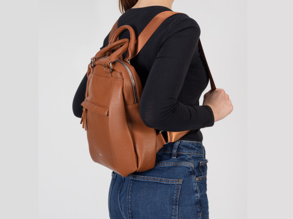 Rieker Modischer Damen Daybag cognac