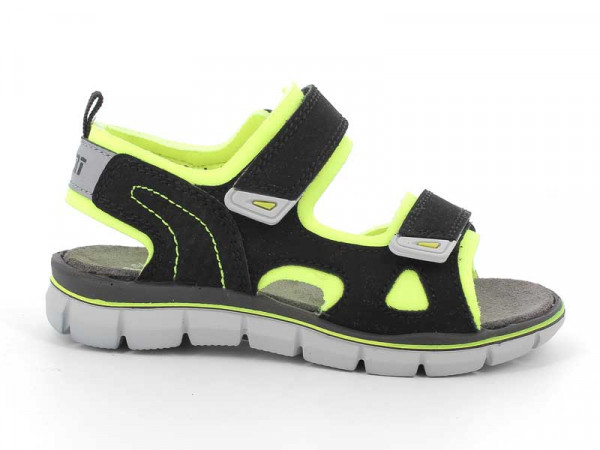 Primigi Buben Sandale schwarz/Klett